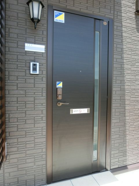 セキュリティ　訪問者の顔がわかるので安心ですね