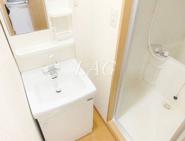 洗面設備　洗面台です。