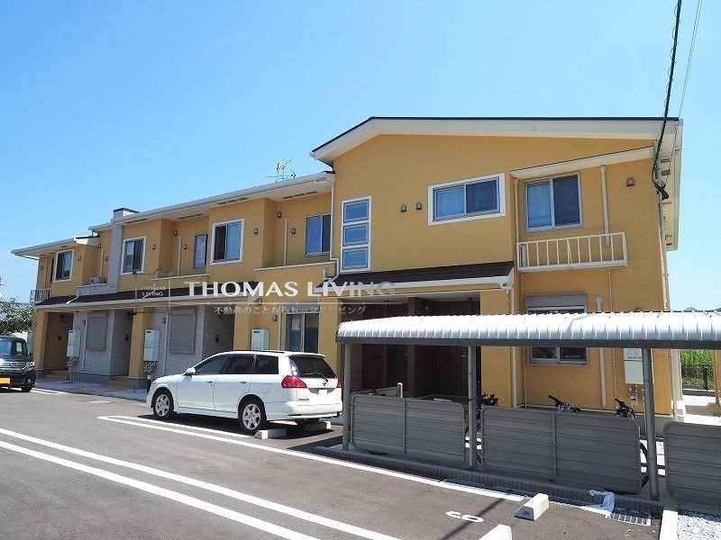 建物外観　明るくてお洒落な外観です♪