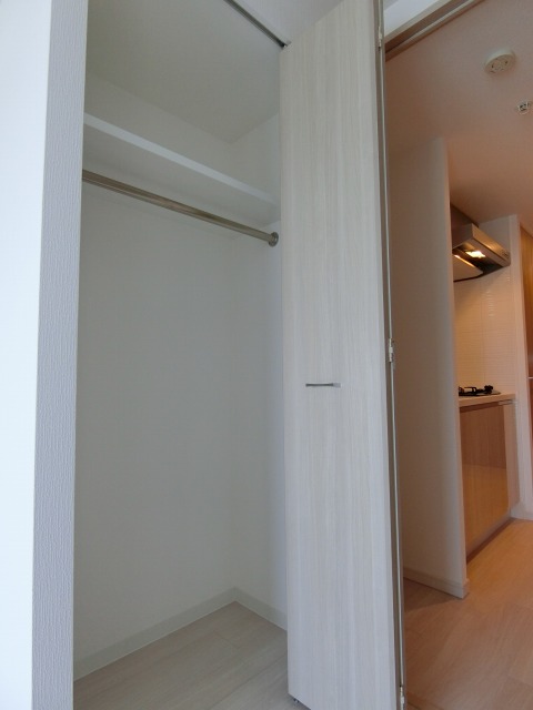 収納　たっぷりとした収納スペースです