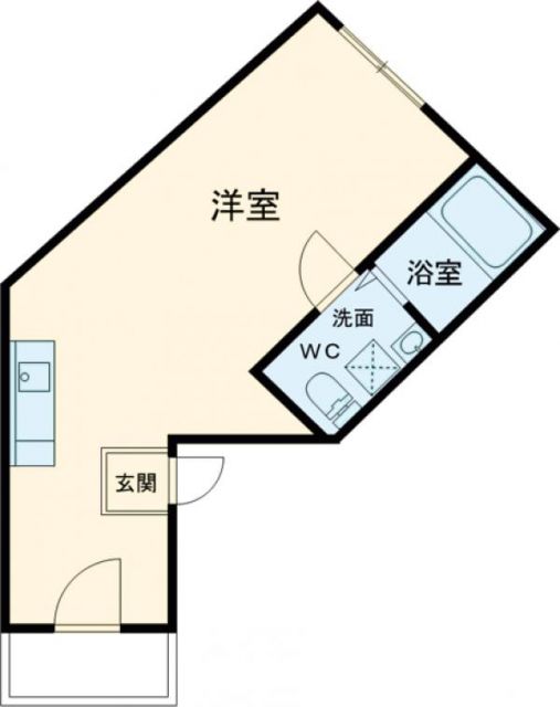 シンフォニア八広の間取り写真