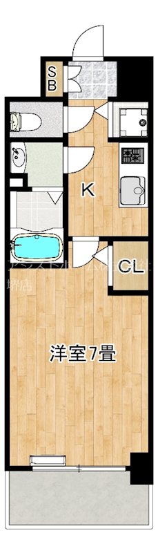 Alivis堺浜寺の間取り写真
