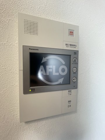 セキュリティ　プレサンス塚本ベラビィ　モニター付きインターホン