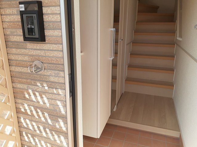 玄関　ゆったりとした玄関です
