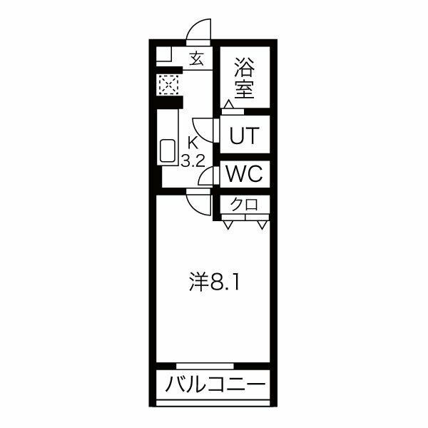 ソワサントセーズ下ノ橋の間取り写真