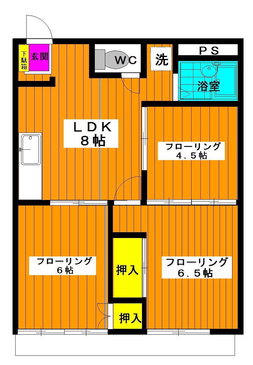 シティハイツ上野_間取り_0