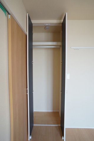 収納　天井高クローゼットです。