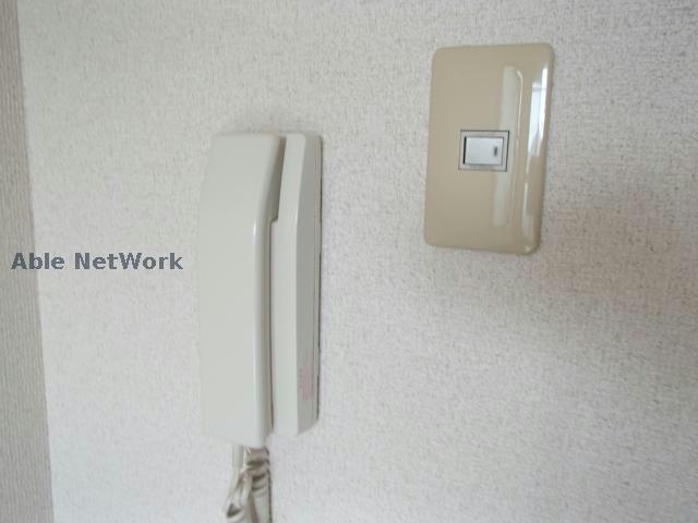 セキュリティ　※同物件別部屋の写真です。