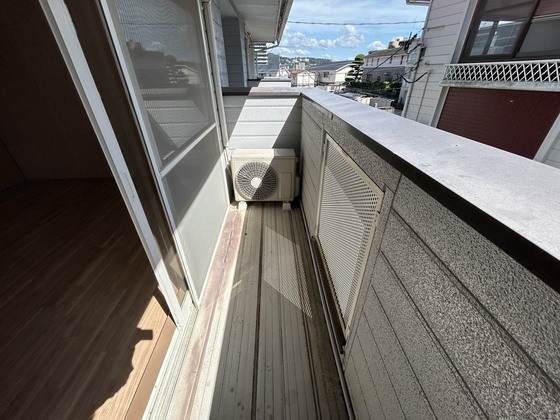 バルコニー　※別部屋の写真です