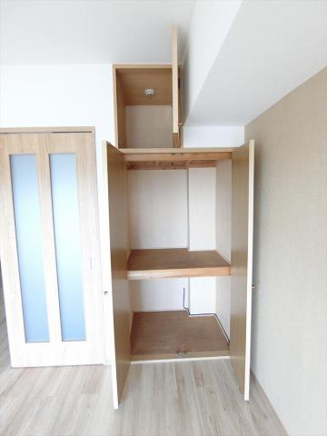 収納　大きなものも収納できそうです※別号室の写真になります。