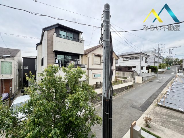 眺望　バルコニーからの眺望。自社撮影写真。