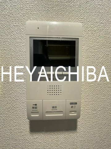 セキュリティ　モニター付きインターホン