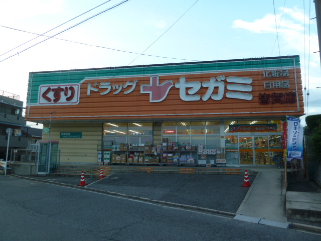 ドラックストア　ドラッグセガミ皆賀店（ドラッグストア）まで801m