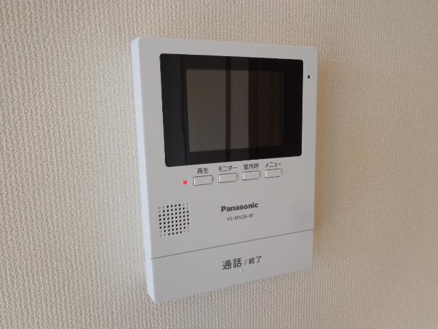 セキュリティ　カメラ付インターホン（イメージ）