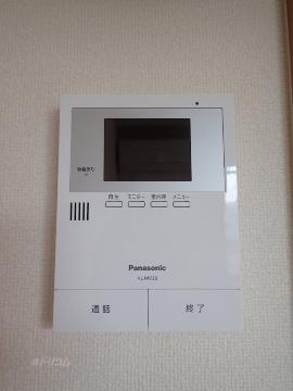セキュリティ　カメラ付インターホン（イメージ）