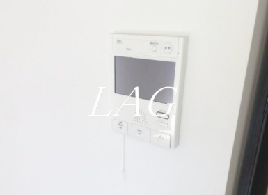 セキュリティ　モニター付きインターホンです。