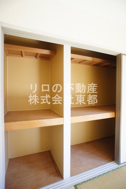 収納　棚付なので収納道具なしでも◎