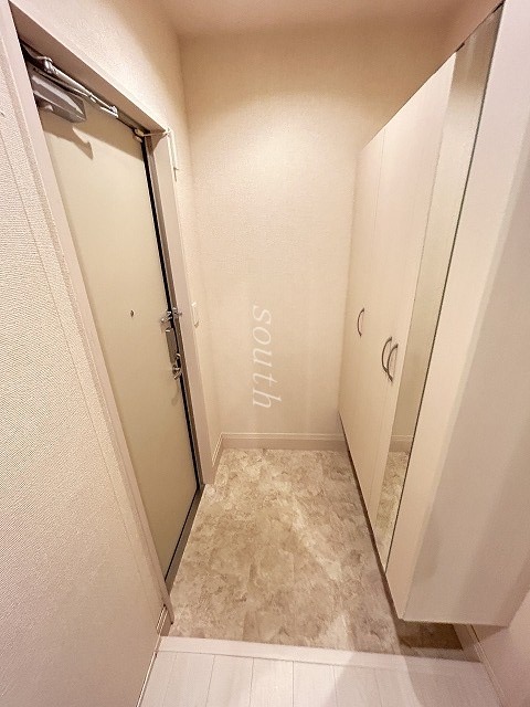 玄関　シューズＢＯＸ付きの玄関