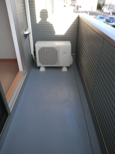 バルコニー　南向きのベランダです。