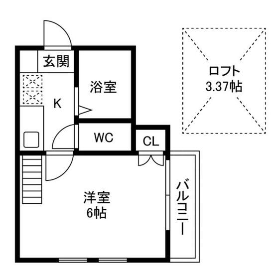 京急本線 金沢文庫駅 徒歩2分 2階建 築10年の間取り写真