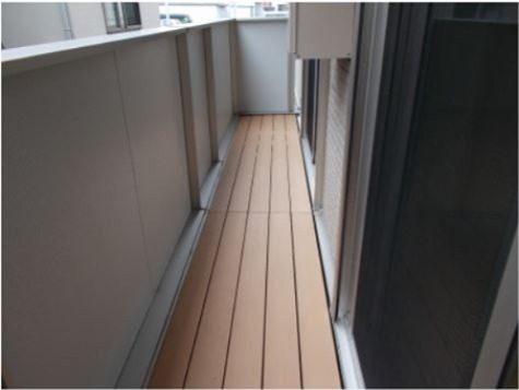 バルコニー　反転別部屋参考写真