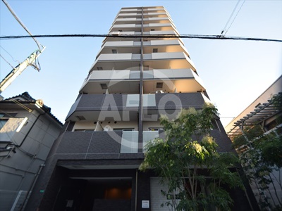 建物外観　JPレジデンス難波南　外観