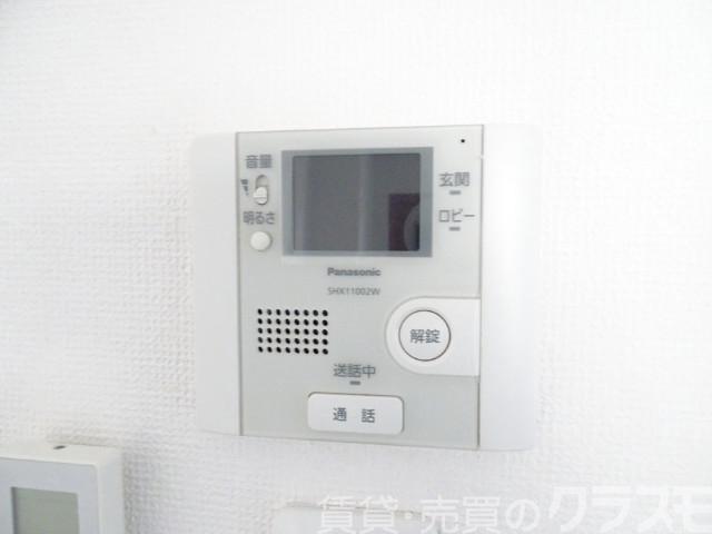 セキュリティ　訪問チェックができるモニターホン♪