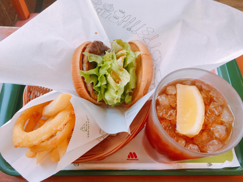 飲食店　モスバーガー群馬町店（飲食店）まで200m