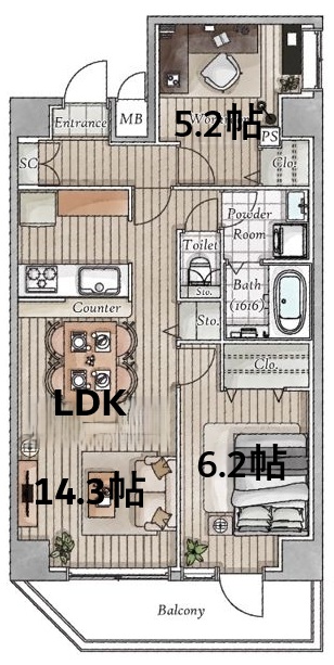 間取り図