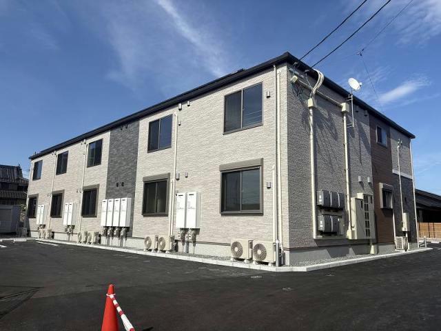 建物外観　建築中