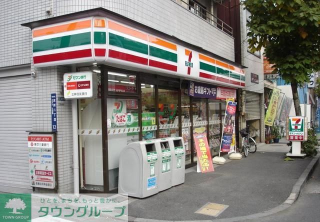 コンビニ　セブンイレブン墨田亀沢1丁目店（コンビニ）まで450m