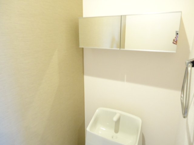 収納　シャワー付トイレ