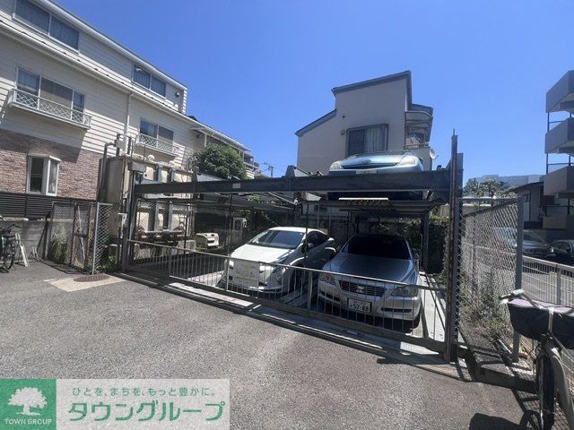 駐車場　眺望