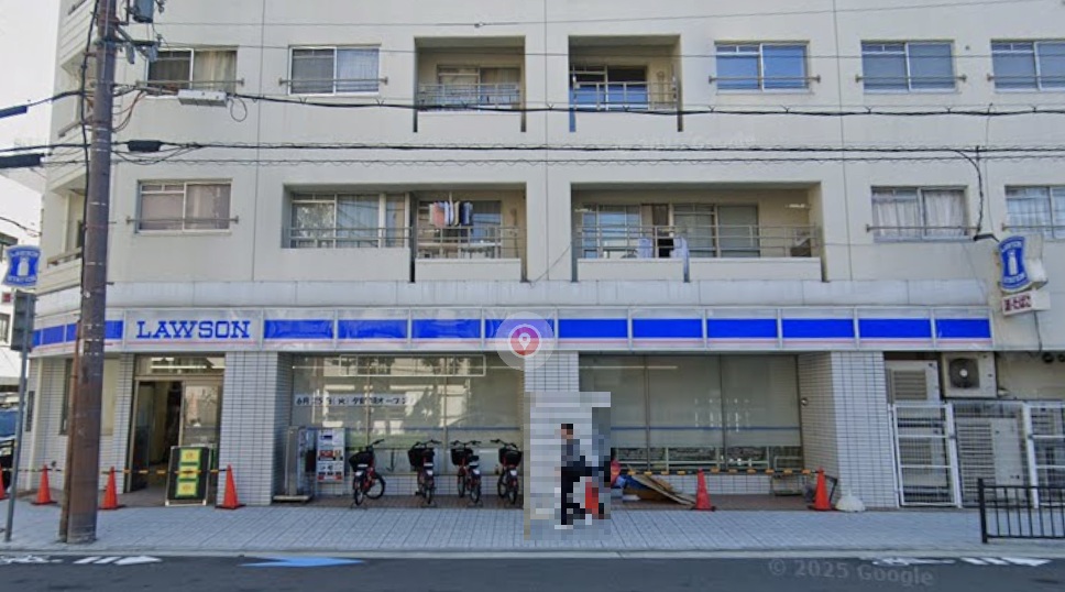 コンビニ　ローソン京町堀3丁目店（コンビニ）まで175m