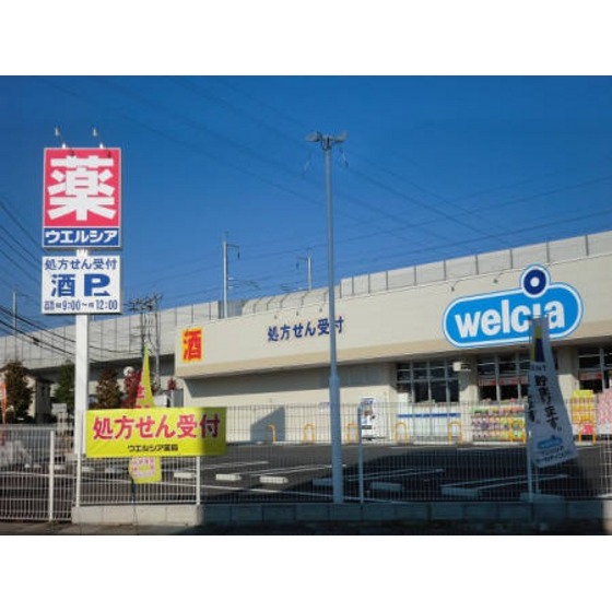 ドラックストア　ウエルシア射水本開発店（ドラッグストア）まで534m