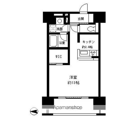 パークキューブ東品川の間取り写真