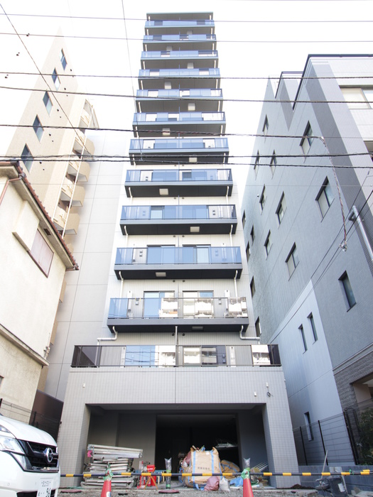 建物外観　建築中