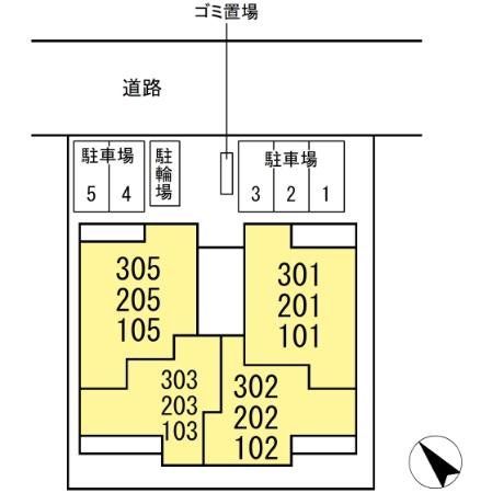 駐車場　間取図