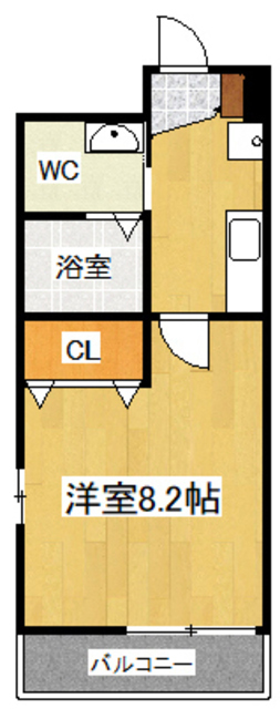 ワンモアハート円町の間取り写真