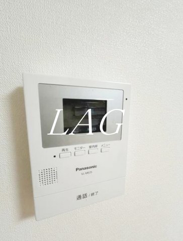 セキュリティ　モニター付きインターフォンです。