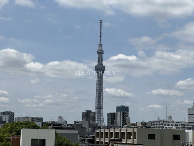 その他設備　★視界を遮らない、スカイツリー正面ビュー★