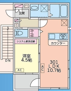 ZattoTerrace Hanedaの間取り写真