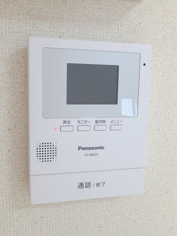 セキュリティ　モニター付きインターホン