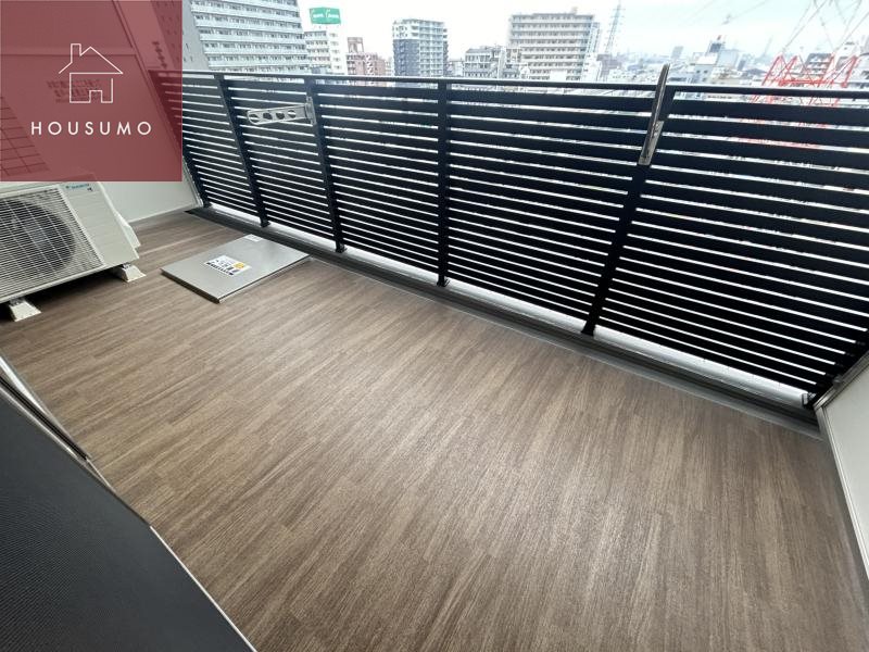 バルコニー　バルコニーがあります