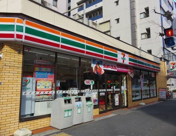 コンビニ　セブンイレブン江東新大橋3丁目店（コンビニ）まで86m