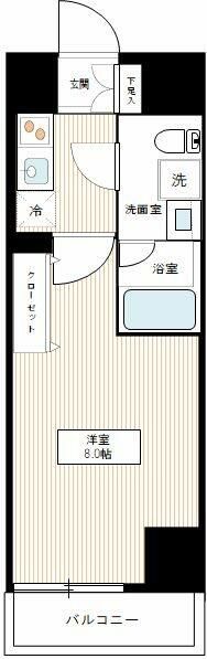 MA RO SENJU CREST TAPPの間取り写真