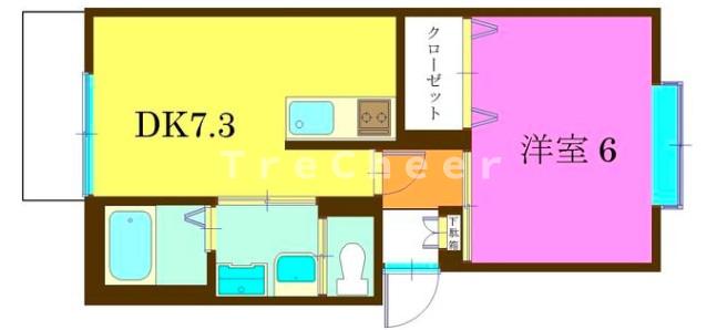 サンハイトIIの間取り写真
