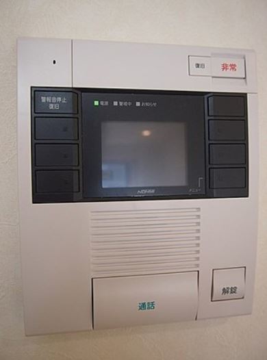 セキュリティ　※別部屋参考写真