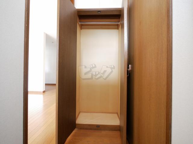 収納　収納に便利なクローゼットがついています♪