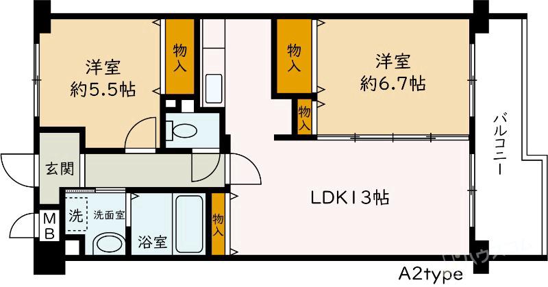 阪急宝塚線 庄内駅 徒歩12分 3階建 築27年の間取り写真